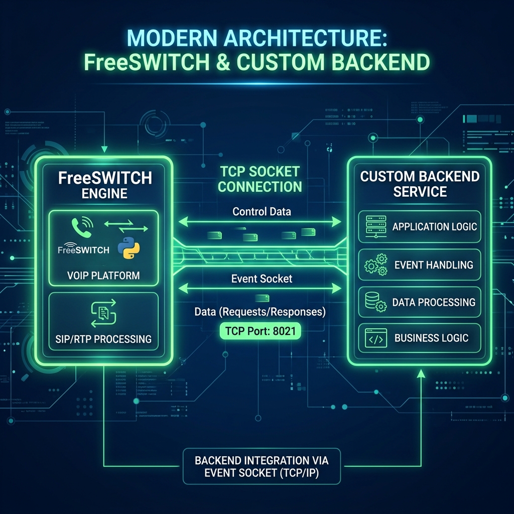 FreeSWITCH ESL Architecture